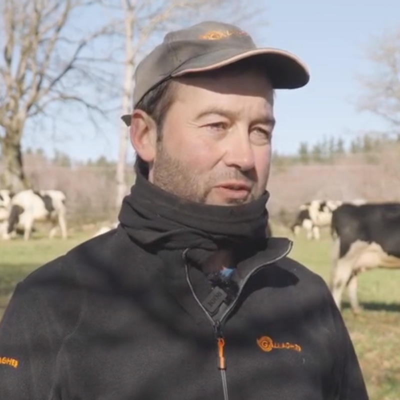 José Manuel Santín, ganadero cliente de los gps para vacas rumi