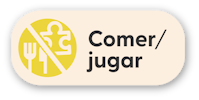 Comer/jugar
