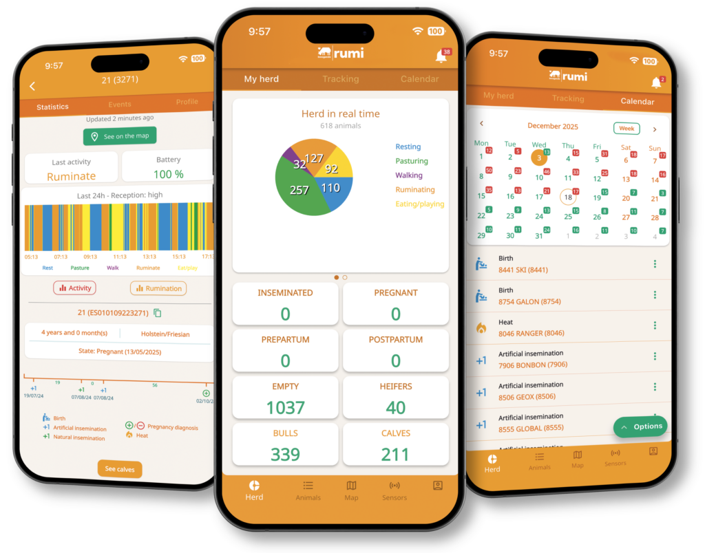 Herd health monitoring APP